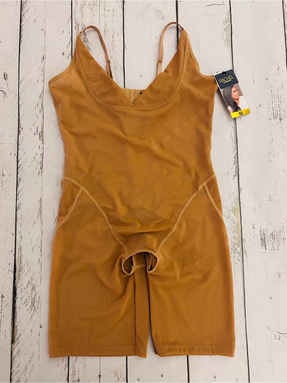 RACHEL Rachel Roy Seamless Shaping Bodysuit in Mustard